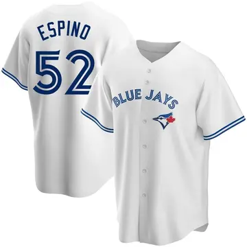 Paolo Espino Men's Toronto Blue Jays Replica Home Jersey - White