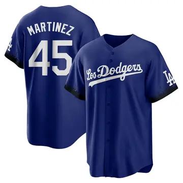 Pedro Martinez Men's Los Angeles Dodgers Replica 2021 City Connect Jersey - Royal