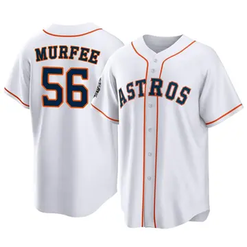 Penn Murfee Youth Houston Astros Replica 2022 World Series Home Jersey - White