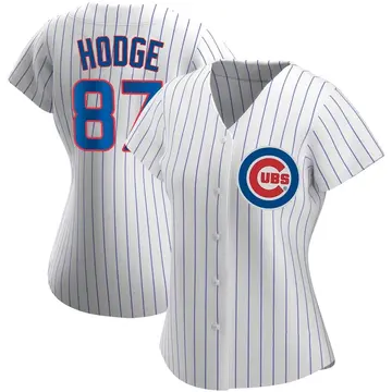 Porter Hodge Women's Chicago Cubs Replica Home Jersey - White