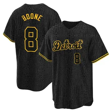 Ray Boone Youth Detroit Tigers Replica Snake Skin City Jersey - Black