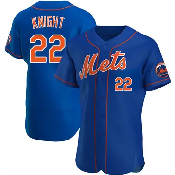 Ray Knight Men's New York Mets Authentic Alternate Jersey - Royal