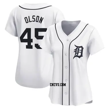 Reese Olson Women's Detroit Tigers Limited Home Jersey - White