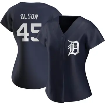 Reese Olson Women's Detroit Tigers Replica Alternate Jersey - Navy