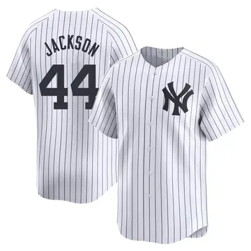 Reggie Jackson Men's New York Yankees Limited Yankee Home Jersey - White