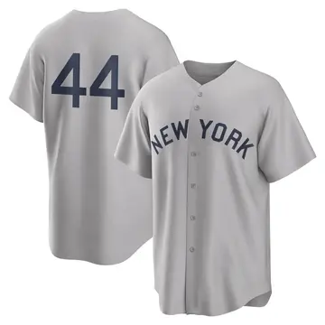 Reggie Jackson Men's New York Yankees Replica 2021 Field of Dreams Jersey - Gray