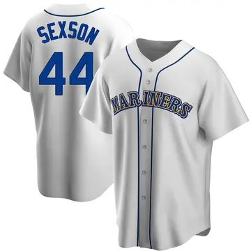 Richie Sexson Youth Seattle Mariners Replica Home Cooperstown Collection Jersey - White