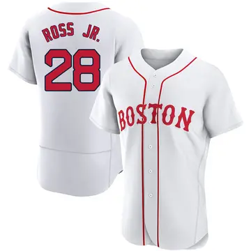 Robbie Ross Jr. Men's Boston Red Sox Authentic 2021 Patriots' Day Jersey - White
