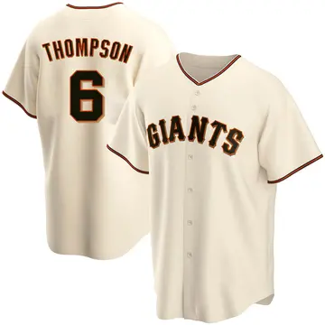 Robby Thompson Youth San Francisco Giants Replica Home Jersey - Cream