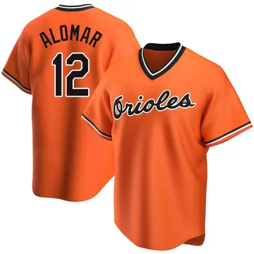 Roberto Alomar Youth Baltimore Orioles Replica Alternate Cooperstown Collection Jersey - Orange