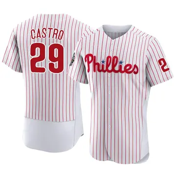 Rodolfo Castro Men's Philadelphia Phillies Authentic 2022 World Series Home Jersey - White