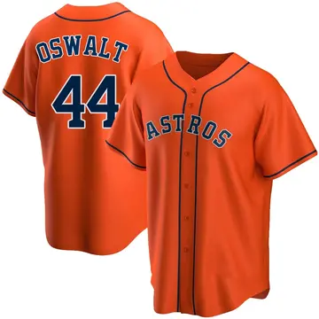 Roy Oswalt Men's Houston Astros Replica Alternate Jersey - Orange