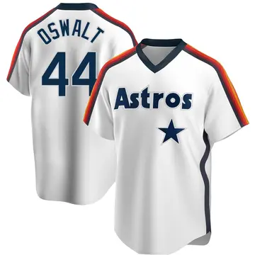 Roy Oswalt Men's Houston Astros Replica Home Cooperstown Collection Team Jersey - White