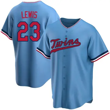 Royce Lewis Men's Minnesota Twins Replica Alternate Jersey - Light Blue