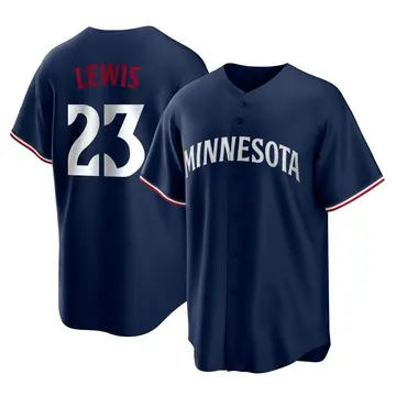 Royce Lewis Men's Minnesota Twins Replica Alternate Jersey - Navy