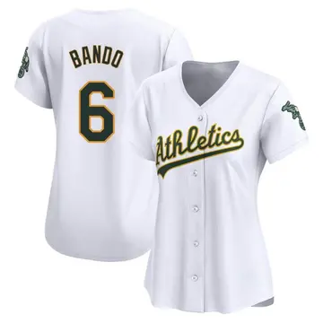 Sal Bando Women's Oakland Athletics Limited Home Jersey - White