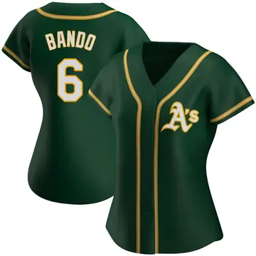 Sal Bando Women's Oakland Athletics Replica Alternate Jersey - Green