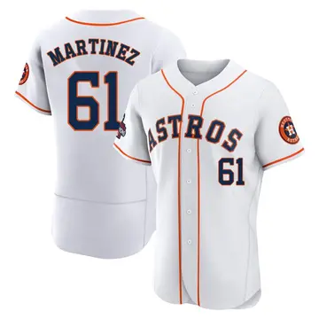 Seth Martinez Men's Houston Astros Authentic 2022 World Series Champions Home Jersey - White