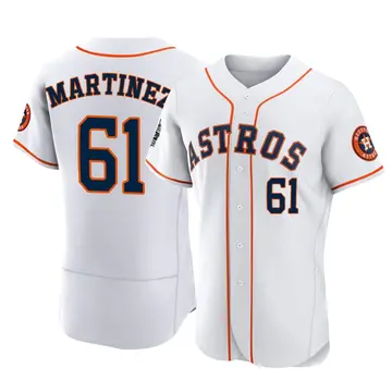 Seth Martinez Men's Houston Astros Authentic 2022 World Series Home Jersey - White