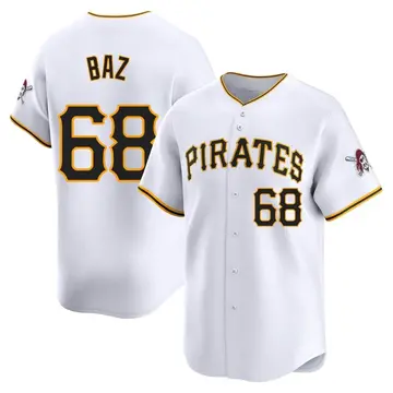 Shane Baz Men's Pittsburgh Pirates Limited Home Jersey - White
