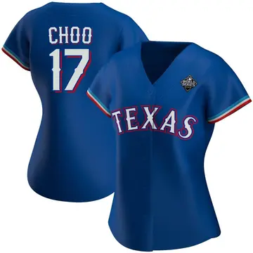 Shin-Soo Choo Women's Texas Rangers Authentic Alternate 2023 World Series Jersey - Royal