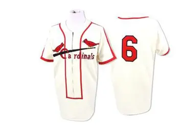 Stan Musial Men's St. Louis Cardinals Authentic Throwback Jersey - Cream