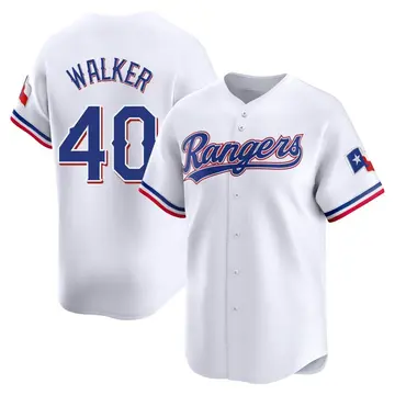 Steele Walker Youth Texas Rangers Limited Home Jersey - White