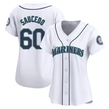 Tayler Saucedo Women's Seattle Mariners Limited Home Jersey - White