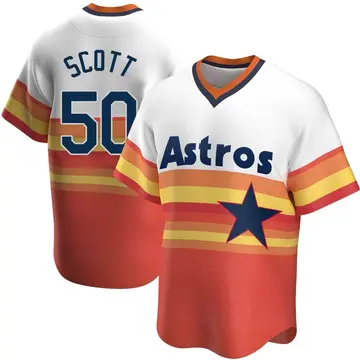 Tayler Scott Youth Houston Astros Replica Home Cooperstown Collection Jersey - White