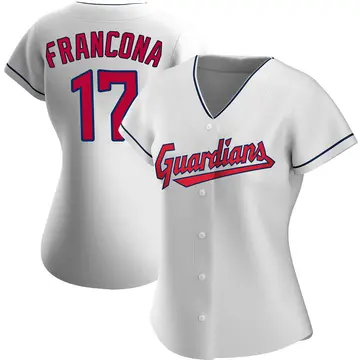 Terry Francona Women's Cleveland Guardians Authentic Home Jersey - White
