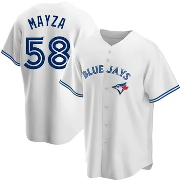 Tim Mayza Youth Toronto Blue Jays Replica Home Jersey - White