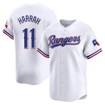 Toby Harrah Men's Texas Rangers Limited Home Jersey - White