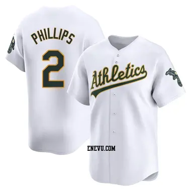 Tony Phillips Youth Oakland Athletics Limited Home Jersey - White