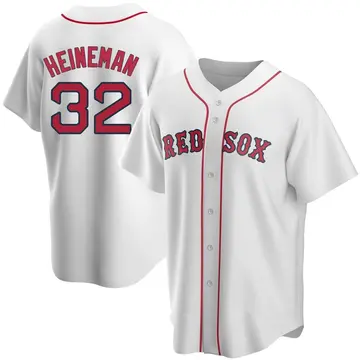 Tyler Heineman Youth Boston Red Sox Replica Home Jersey - White