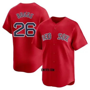 Wade Boggs Men's Boston Red Sox Limited Alternate Jersey - Red