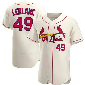 Wade LeBlanc Men's St. Louis Cardinals Authentic Alternate Jersey - Cream